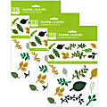 Teacher Created Resources® Green And Gold Paper Leaves, 40 Per Pack, Set Of 3 Packs 1 thumbnail image