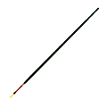 Silver Brush Grand Prix Paint Brush Series 1003, Size 0, Filbert Bristle, Hog Hair, Green 1 thumbnail image