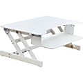 Lorell™ Sit-To-Stand Desk Riser, White
