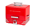 Nostalgia Hot Dog Steamer, 9-1/4” x 11-1/4”, Red 1 thumbnail image