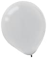 Amscan Pearlized Latex Balloons, 9", Silver, Pack Of 20 Balloons, Set Of 4 Packs