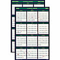 House of Doolittle Reversible Planner - Julian Dates - 1 Year - January 2022, July 2023 till December 2023, June 2023 - 24" x 37" Sheet Size - 1.50" x 1" Block - Laminated - 1 Each 1 thumbnail image