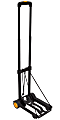 Mount-It! MI-912 Luggage Folding Cart And Dolly, 17"H x 3"W x 9"D, Black 1 thumbnail image