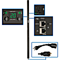 Tripp Lite 1.9kW Single-Phase Switched PDU, LX Platform, Outlet Monitoring, 120V Outlets (24 NEMA 5-15/20R), L - PDUMVR20NETLX 1 thumbnail image