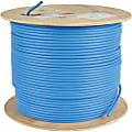 Eaton Tripp Lite Series Cat5e 350 MHz Solid Core Plenum-Rated (UTP) PVC Bulk Ethernet Cable - Blue, 1000 ft. (304.8 m) - N02401KBL 1 thumbnail image