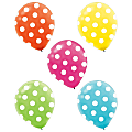 Amscan Latex Confetti Balloons, 12", Assorted Bright Colors, 20 Balloons Per Pack, Set Of 3 Packs