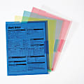 Smead® Polypropylene Project Viewers, Letter Size, Assorted Colors, Pack Of 5 1 thumbnail image