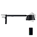 Black+Decker Verve Designer Series Smart LED Desk Lamp With Clamp Base, 4-1/16"H, Black