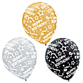 Amscan Latex Confetti Balloons, 12", Assorted Colors, 20 Balloons Per Pack, Set Of 3 Packs 1 thumbnail image