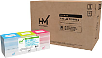 Highmark® 2-Ply Facial Tissue, 85 Tissues Per Box, 12 Packs Of 3 Boxes, Case of 36 Boxes 1 thumbnail image