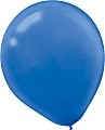 Amscan Glossy 5" Latex Balloons, Bright Royal Blue, 50 Balloons Per Pack, Set Of 3 Packs