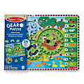 Melissa & Doug Animal Chase I-Spy Wooden Gear Puzzle 1 thumbnail image