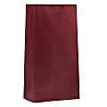 JAM Paper® Medium Kraft Lunch Bags, 9 3/4 x 5 x 3, Red, Pack Of 25 Bags 1 thumbnail image