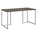 kathy ireland® Office by Bush Business Furniture Method 60"W Table Computer Desk, Cocoa, Standard Delivery