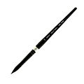 Silver Brush 3000S Black Velvet Series Paint Brush, Size 16, Round Bristle, Squirrel Hair/Synthetic Filament, Multicolor