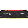 HyperX FURY 8GB DDR4 SDRAM Memory Module - 8 GB (1 x 8GB) - DDR4-3200/PC4-25600 DDR4 SDRAM - 3200 MHz - 1.35 V - Non-ECC - Unbuffered - 288-pin - DIMM - Lifetime Warranty