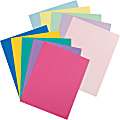 Pacon® Printable Multipurpose Card Stock, Letter Size, 65 Lb, Assorted Pastel And Bright Colors, Pack Of 250 Sheets