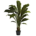 Nearly Natural 42"H Polyester Artificial Bird's Nest Plant With Pot, Green 1 thumbnail image