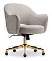 Serta® Mia Ergonomic Fabric Mid-Back Home Office Chair, Beige 1 thumbnail image