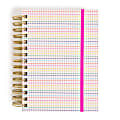 U Brands® 5-Tab Spiral Journal, 6” x 8”, College Rule, 400 Pages (200 Sheets), Stripes & Brights 1 thumbnail image
