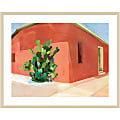 Amanti Art Tuscan Valley House I by Aimee Wilson Wood Framed Wall Art Print, 41”W x 33”H, Natural