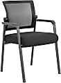 Boss Office Products Mesh 4-Legged Guest Chair, Black 1 thumbnail image