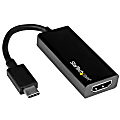 StarTech.com USB C To HDMI Adapter, Black, CDP2HD