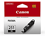 Canon® CLI-251 Black Ink Tank, 6513B001 1 thumbnail image