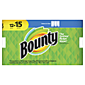 Bounty® Select-A-Size® Large 2-Ply Paper Towels, 69 Sheets Per Roll, Pack Of 12 Rolls