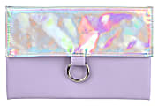 Office Depot® Brand Foldover Pencil Pouch, 5"H x 8"W x 1/4"D, Lilac