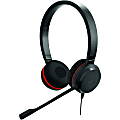 Jabra EVOLVE 20SE Headset - Stereo - USB - Wired - Over-the-head - Binaural - Supra-aural - Noise Canceling