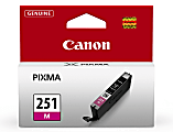 Canon® CLI-251 Magenta Ink Tank, 6515B001