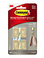 Command Small Metallic Hooks Brass Color, 0.5 lb, 4 Hooks, 5 Strips 1 thumbnail image