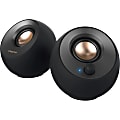 Creative Pebble V2 2.0 Speaker System - 8 W RMS - Black - 100 Hz to 17 kHz