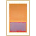 Amanti Art Untitled 1954 by Mark Rothko Wood Framed Wall Art Print, 28”W x 41”H, Natural