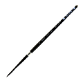 Silver Brush 3007S Black Velvet Series Paint Brush, Size 4, Script Liner Bristle, Squirrel Hair/Synthetic Filament, Multicolor 1 thumbnail image