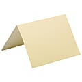JAM Paper® Note Cards, Fold-Over, 4 5/8" x 6 1/4", Ivory, Pack Of 25