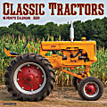 2024 Willow Creek Press Hobbies Monthly Wall Calendar, 12" x 12", Classic Tractors, January To December