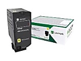 Lexmark Original High Yield Laser Toner Cartridge - Yellow - 1 Each - 16000 Pages
