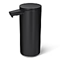 simplehuman Touch-Free Rechargeable Sensor Liquid Soap And Hand Sanitizer Dispenser, 9 Oz, Matte Black 1 thumbnail image