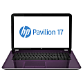 HP Pavilion 17-e100 17-e199nr 17.3" LCD Notebook - AMD A-Series A4-5000 Quad-core (4 Core) 1.50 GHz - 8 GB DDR3L SDRAM - 1 TB HDD - Windows 8 64-bit - 1600 x 900 - BrightView - Regal Purple 1 thumbnail image