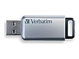 Verbatim Store 'n' Go Secure Pro - USB flash drive - encrypted - 128 GB - USB 3.0 - silver 1 thumbnail image