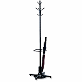 Safco® Metal Costumer With Umbrella Rack, Black 1 thumbnail image