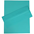 JAM Paper® Stationery Set, 8 1/2" x 11", 30% Recycled, Sea Blue, Set Of 100 Envelopes And 100 Sheets 1 thumbnail image