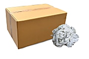 Pro-Clean Basics T-Shirt Rags, 100% Recycled, Mixed White, 50 Lb Box 1 thumbnail image