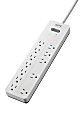 APC® Home Office SurgeArrest 12-Outlet Surge Protector, 6' Cord, White, PH12W