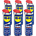 WD-40 EZ Reach Flexible Straw Lubricant - 14.40 fl oz - Corrosion Resistant - 6 / Carton