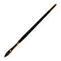 Silver Brush Renaissance Series Short-Handle Paint Brush, 7110S, Size 8, Cat's Tongue, Sable, Multicolor 1 thumbnail image