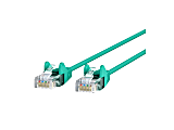 Belkin CAT6 Slim Gigabit Snagless UTP Ethernet Cable - 10 ft Category 6 Network Cable  - CE001B10GRNS 1 thumbnail image
