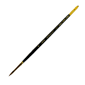 Silver Brush Renaissance Series Short-Handle Paint Brush, 7110S, Size 1, Cat's Tongue, Sable, Multicolor 1 thumbnail image